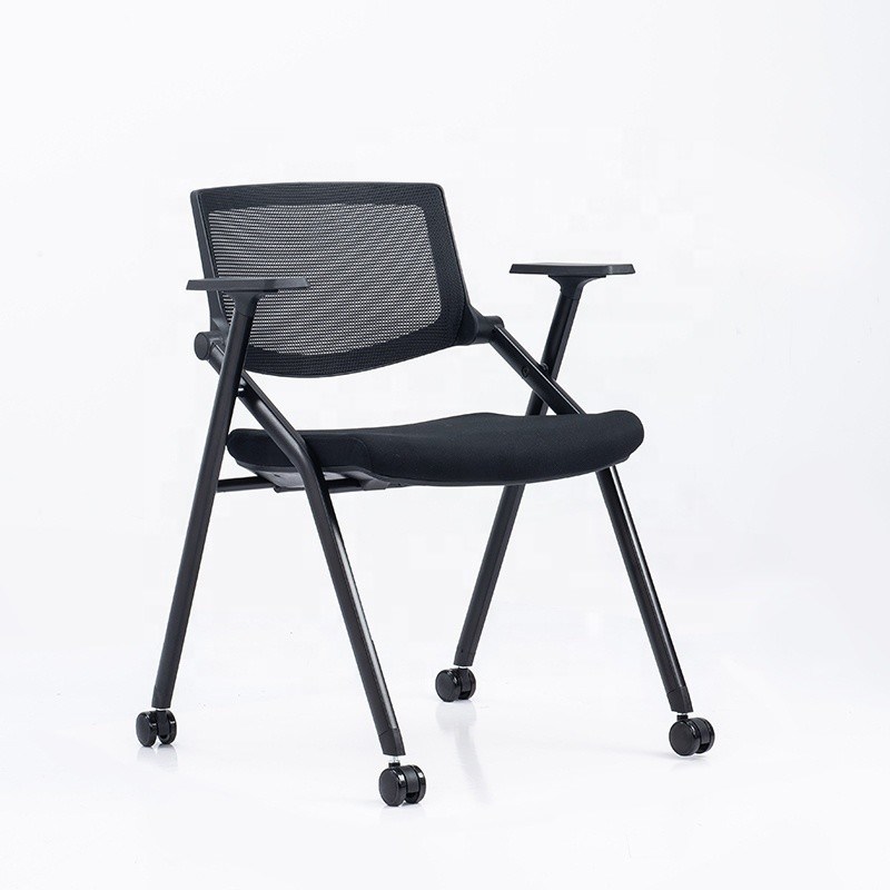 Örgü Sandalye Tarzı OEM Katlanabilir Öğrenci Çalışma Sandalyesi, Eğitim Sınıfı Odası Okul