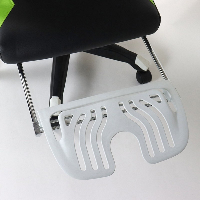 Toplantı odası için turuncu renkte kumaş örgü arka döner ofis mobilyalarını özelleştirin