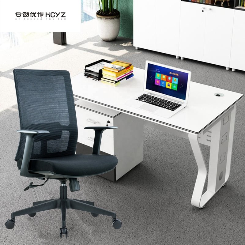 Yüksekliği Düzenlenebilir Torba Arka Döner Ofis Sandalyesi Lumbal Destek ve Modern Stille