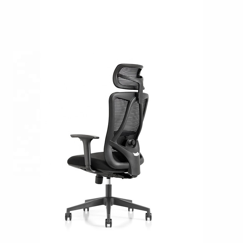 Adjustable High Back Office Swivel Chair with Comfortable Seat Cushion and 3D Armrest