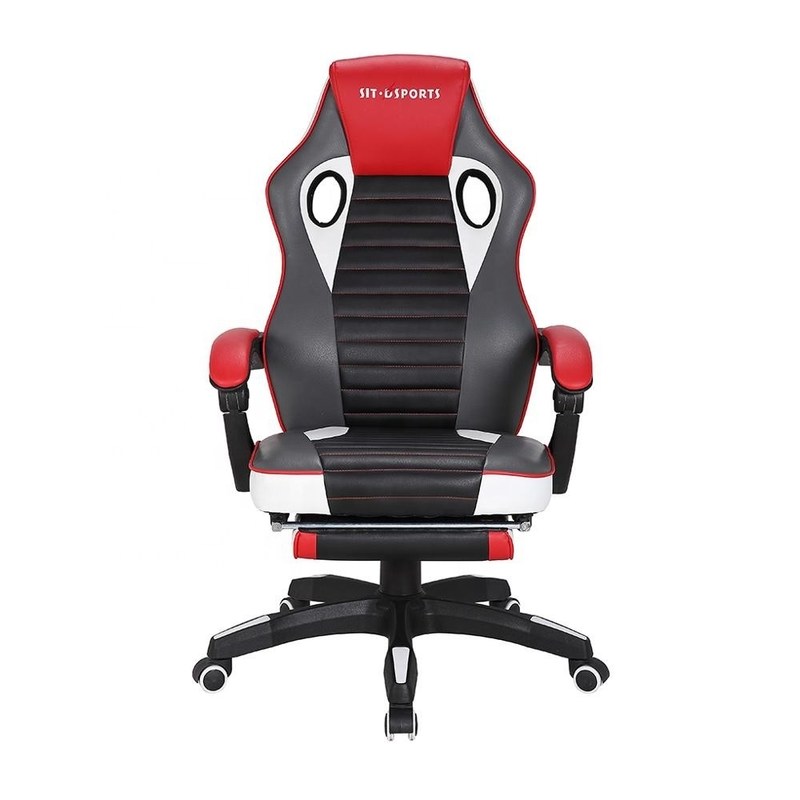 HCYZ OEM Yarış Tarzı Deri Ofis Oyun Sandalyesi Çocuklar İçin Metal Tipi Demir Döner