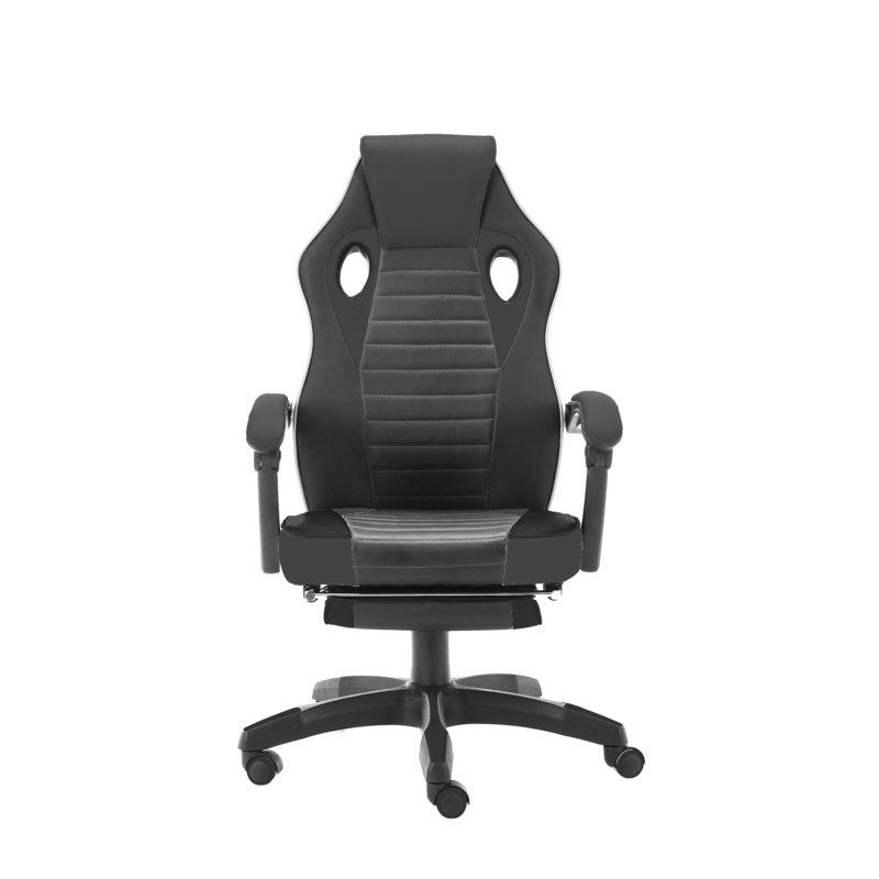 HCYZ OEM Yarış Tarzı Deri Ofis Oyun Sandalyesi Çocuklar İçin Metal Tipi Demir Döner